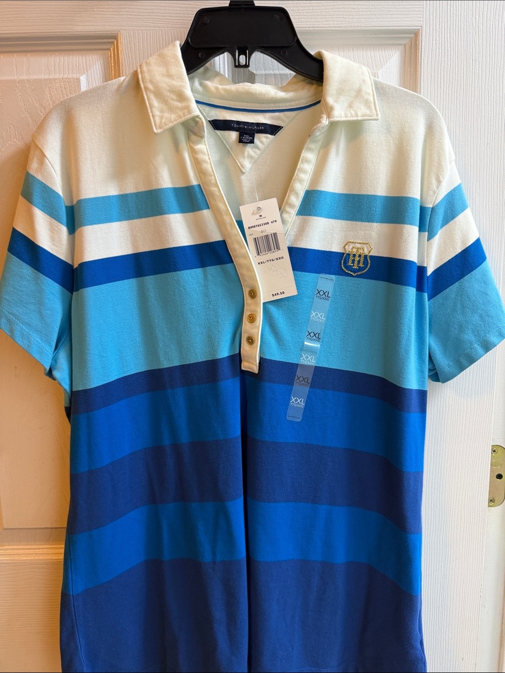 Tommy Hilfiger Women’s Striped Rugby Polo